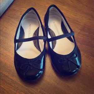 Nordstrom | Black patent leather ballet flats